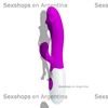 Vibrador con estimulador de clitoris con 30 modos de vibracion